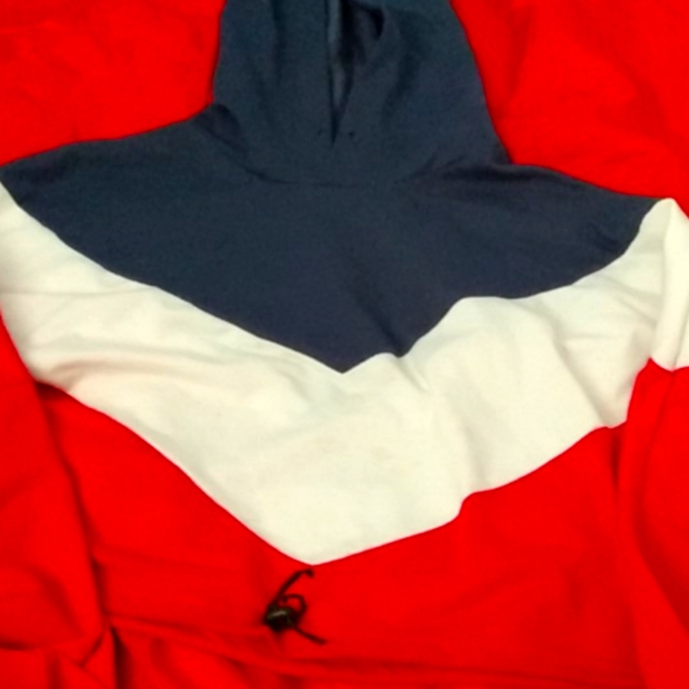 Red white and blue Tommy Hilfiger crop top